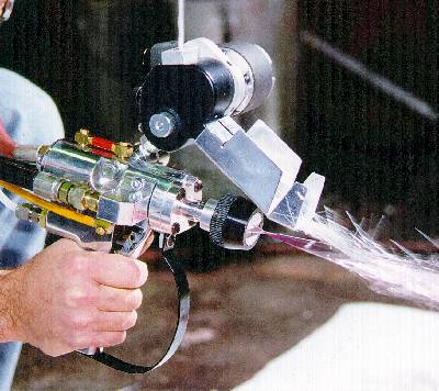 build your own fiberglass chopper gun system